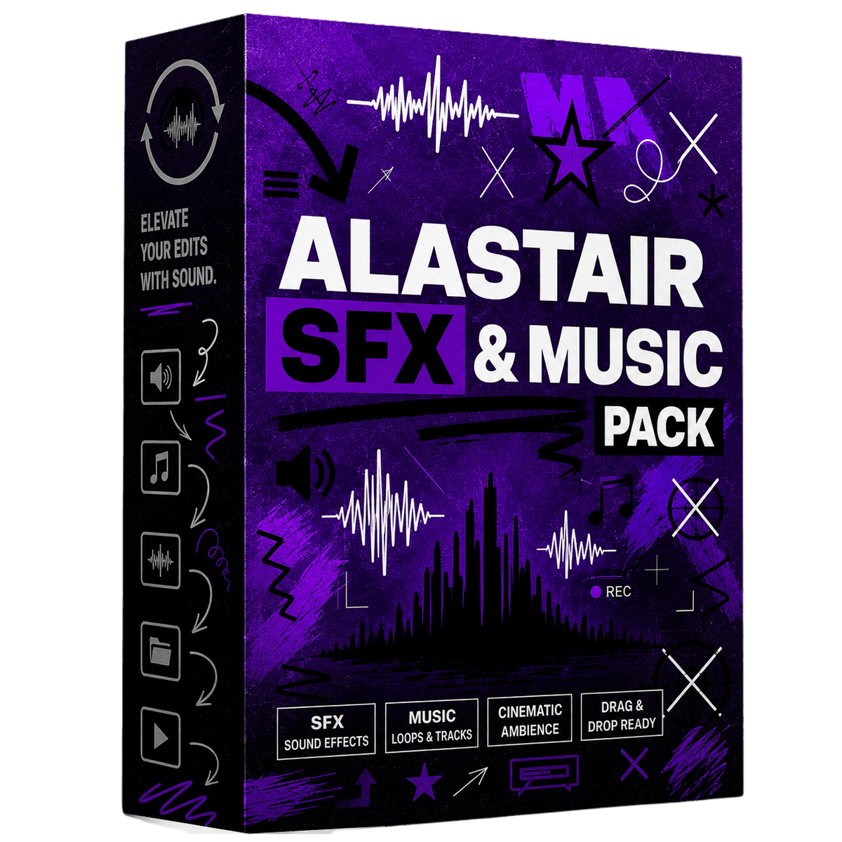 Alastair SFX and Music Pack box